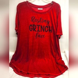 Maurices women's red tee in size 2